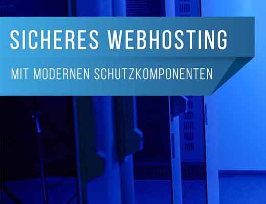 Sicheres Webhosting mit modernen Schutzkomponenten