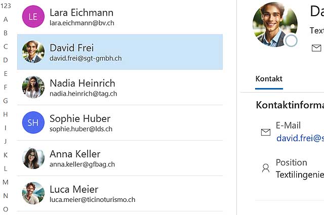 Synchronisation Outlook